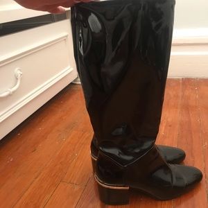 ❌SOLD Zara Patent Leather Rainboots